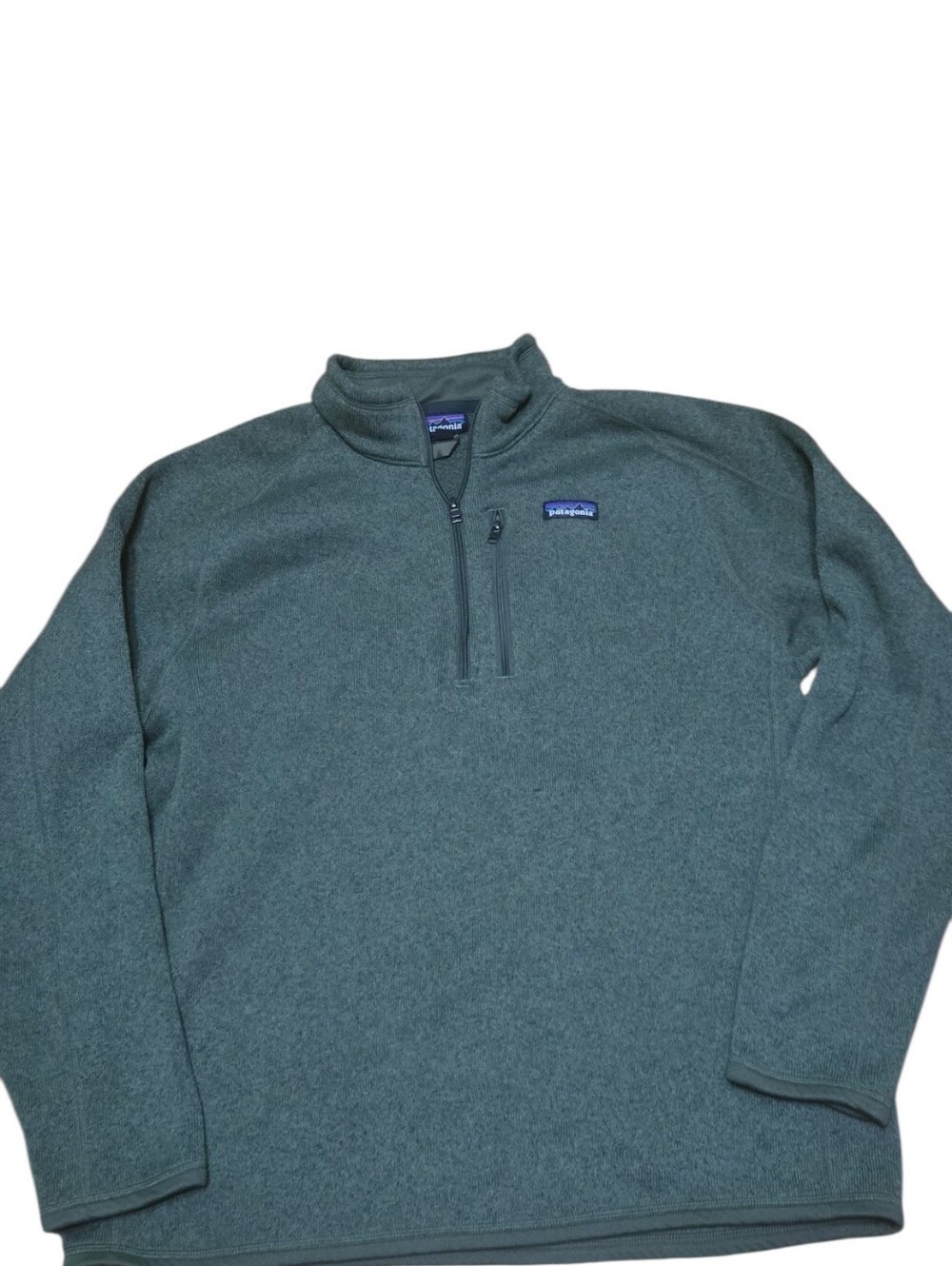 Patagonia Men's Green Half-Zip Fleece Pullover